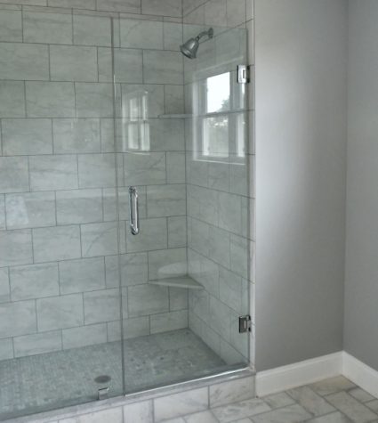 walk-in shower